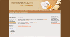 Desktop Screenshot of guptasacademy.com